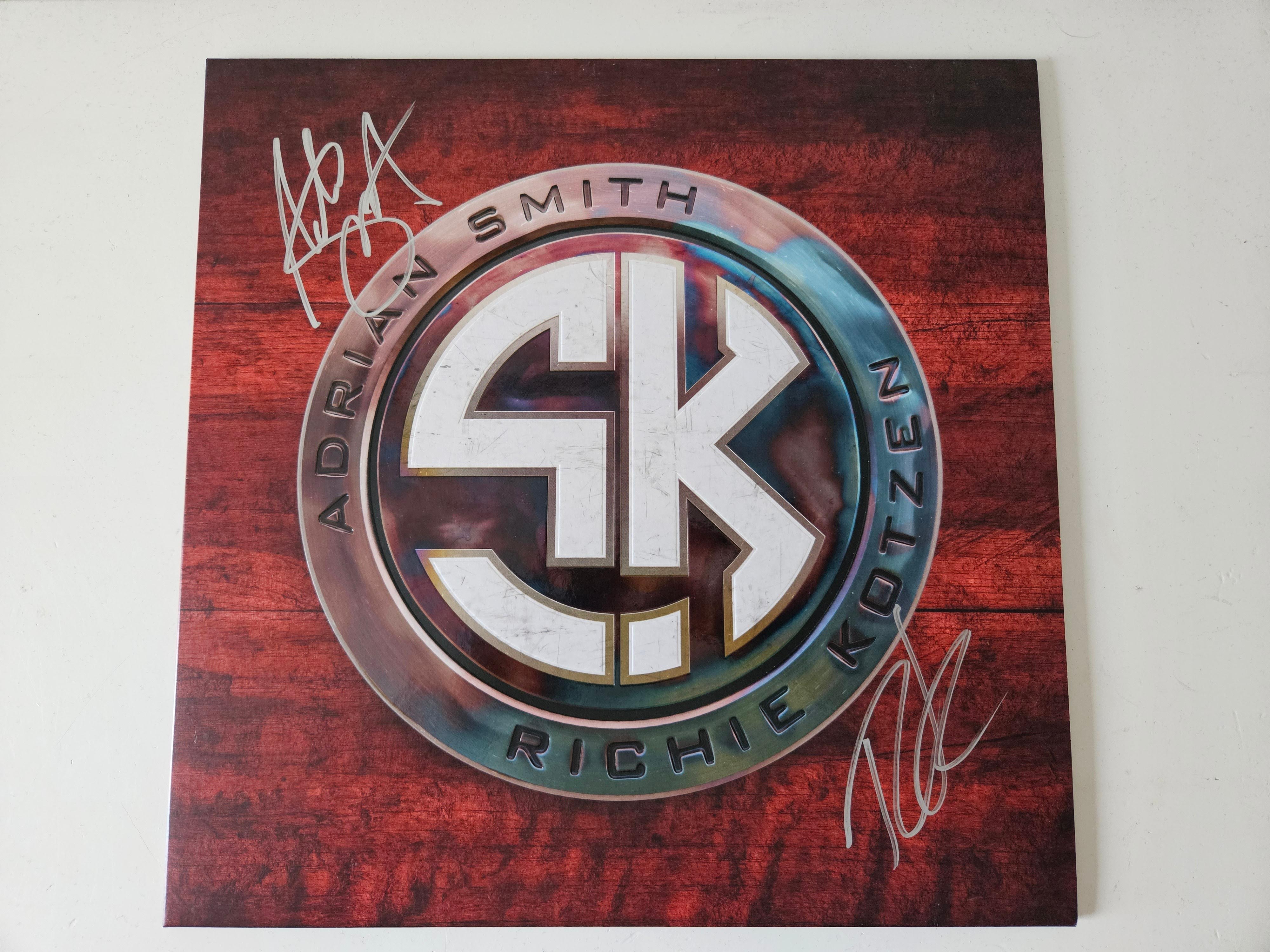 Signed Smith/Kotzen debut red vinyl