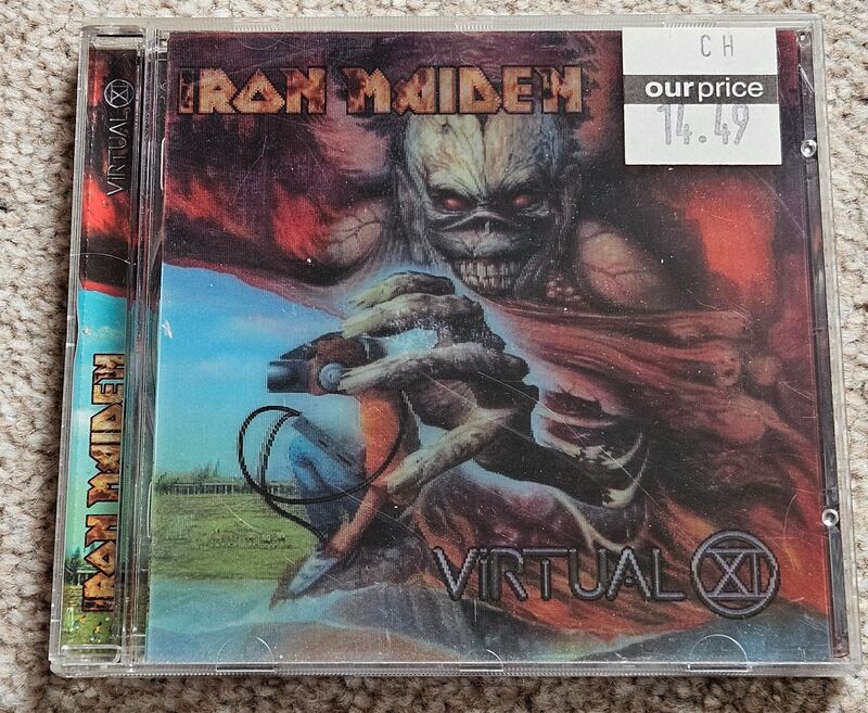 Virtual XI CD limited edition with hologram insert